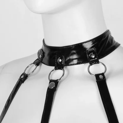 Erotic Crotchless Black Bodysuit - Image 5