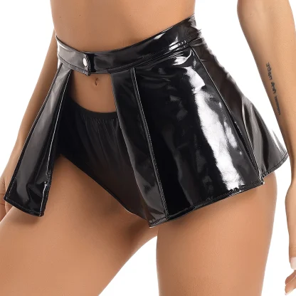 Open Front Sexy Micro Skirts
