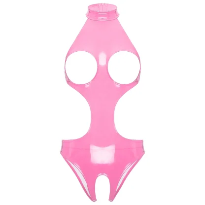 Sexy Open Cup Crotchless Bodysuit - Image 6