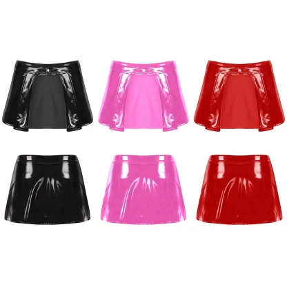 Open Front Sexy Micro Skirts - Image 6