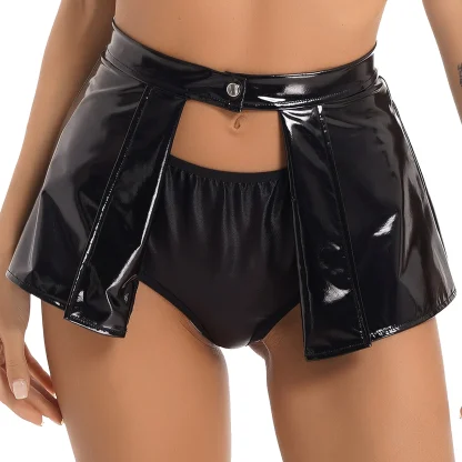 Open Front Sexy Micro Skirts - Image 3