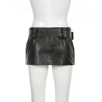 Sexy Low Rise Mini Skirt - Image 4