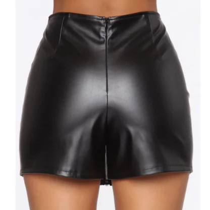 Zippered Fitted Mini Skirt - Image 5
