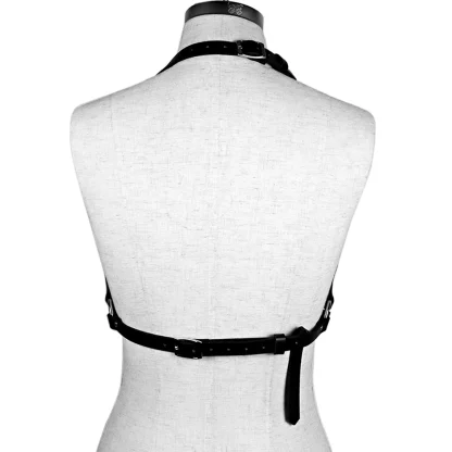 Belted Hollow Out Harness Bra - Image 5
