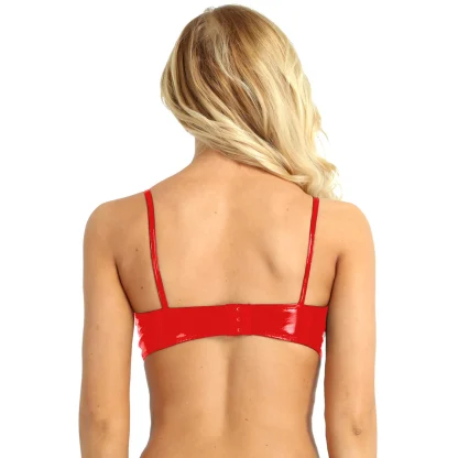 Glossy Wire-free Solid Bras - Image 6