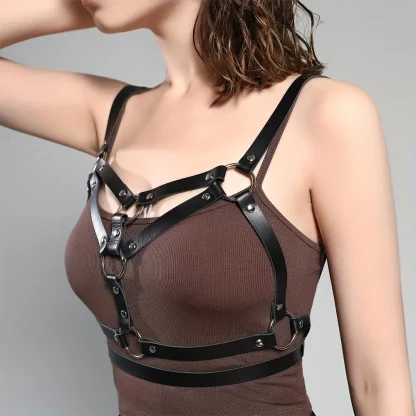 Black Rivet Top Harness - Image 3