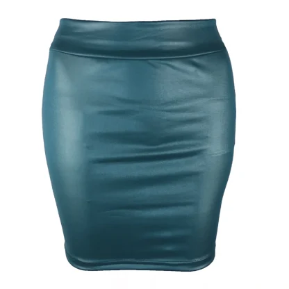 Sexy Solid Bodycon Mini Skirts - Image 5