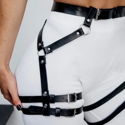 Belted Black Bottom Harness - Image 3