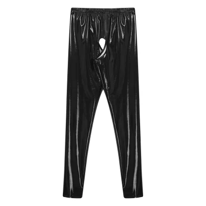 Crotchless Black Leggings - Image 5