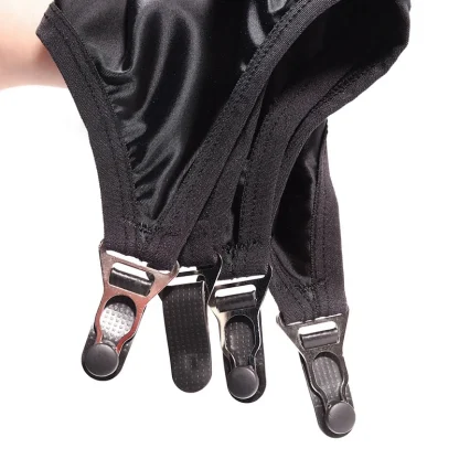 Solid Micro Skirt Garter Belt - Image 6