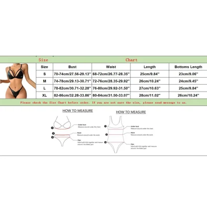 Black Triangle Cup Lingerie Set - Image 7