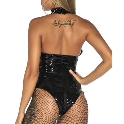 See-through Cup Halter Bodysuits - Image 3
