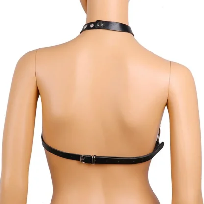 Sexy Black Harness Bra - Image 3