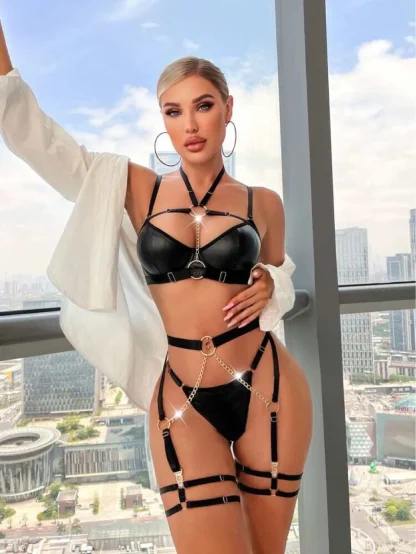 Sexy Chain Lingerie Set - Image 3