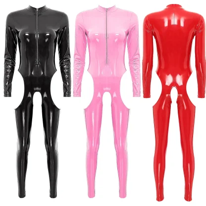 Sexy Hollow Out Catsuit - Image 6