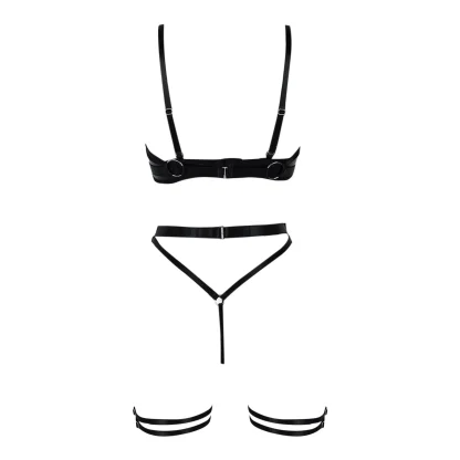 Sexy Chain Black Lingerie Set - Image 6