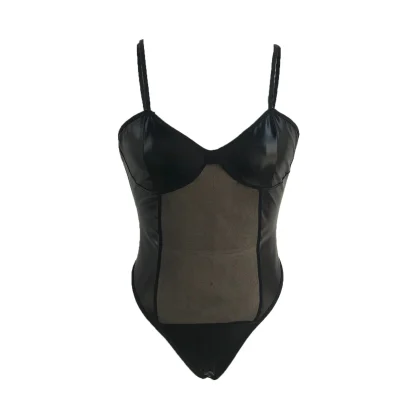 Sexy Mesh Backless G-string Teddy - Image 4